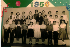 1956 Williams Elementary Sixth Grade Class