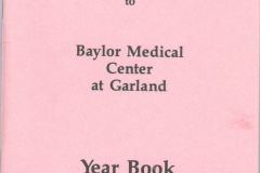 Baylor Medical Center Auxiliary Yearbook 1992-1993