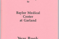 Baylor Medical Center Auxiliary Yearbook 1993-1994