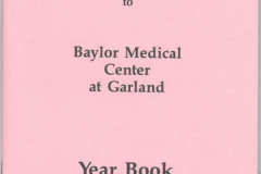 Baylor Medical Center Auxiliary Yearbook 1994-1995