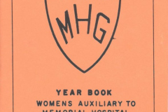 Memorial Hospital Auxiliary Yearbook 1968-1969