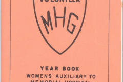 Memorial Hospital Auxiliary Yearbook 1969-1970
