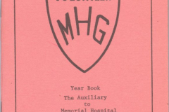 Memorial Hospital Auxiliary Yearbook 1975-1976
