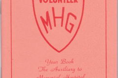 Memorial Hospital Auxiliary Yearbook 1978-1979