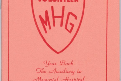 Memorial Hospital Auxiliary Yearbook 1980-1981