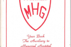 Memorial Hospital Auxiliary Yearbook 1981-1982
