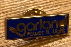Garland Power and Light pins