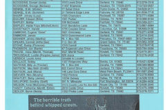 GHS Class of 1946/47 Reunion Rosters