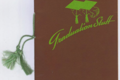 1946 GHS "Graduation Stuff" Memory and Autograph Book