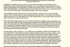 High Hoots Revisited Class of 1946 and 1947