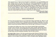 High Hoots Revisited Class of 1946 and 1947