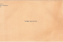 Golda Spainhouer NHS Acceptance Letter