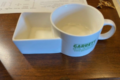 Garrett Metal Detectors soup and cracker bowl