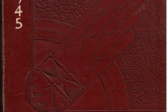 Garland High School GHS 1945 Owl's Nest Yearbook.