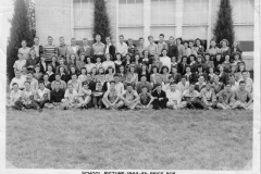 Garland High School class photo 1945-1944.