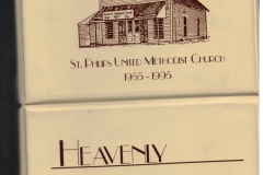 Heavenly Helpings cookbook St. Philips United Methodist Church 1955-1995