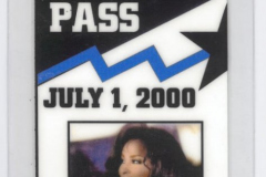 July 1, 2000 Star Spangled 4th Back Stage Pass