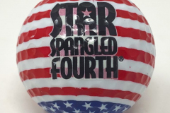 Star Spangled Fourth Golf Ball