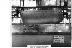 XM30 Motor Case Being Cleaned Prior to Phosphate Coating