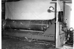 Rocketdyne M34 Motor Case in Combined Loads Test