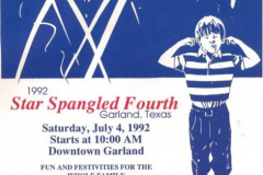 1992 Star Spangled Fourth poster