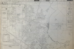 1974 City of Garland Map