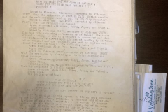 1922-1931 Garland City Council Minutes Copies