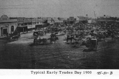 Typical Early Trades Day 1900