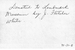 Typical Early Trades Day 1900