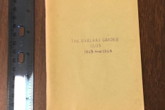 The Garland Garden Club Yearbook 1945-1946