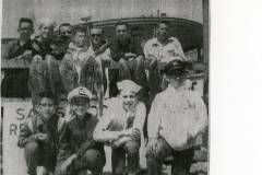 Weldon Holloway with Garland Daily News Paperboys