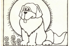 Garland Power and Light Super Saver Coloring Book 1970's starring Sockett the dog