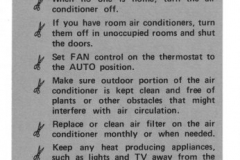 Garland Power and Light Utility Bill insert late 1980's - "Cut the Cost of Cooling"