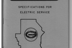 Garland Power and Light Utility Bill Booklet Specifications for Electric Service July 1987