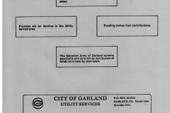 Garland Power and Light City of Garland packet of information for new residents or businesses.