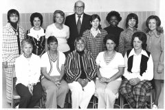 Teachers and Principal Cody at Heather Glen Elementary School