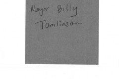 1990 - Garland Mayor Billy Tomlinson at Tri-City Police Academy groundbreaking