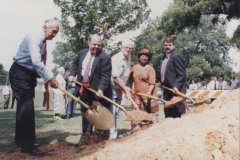 Wynne Park, Duck Creek groundbreaking 1997