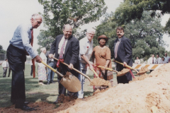 Wynne Park, Duck Creek groundbreaking 1997