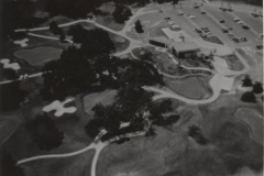 Aerial photo of Firewheel Old Course and parking lot.