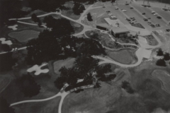 Aerial photo of Firewheel Old Course and parking lot.