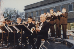 Christmas on the Square, Garland High Jazz Band, 1995.
