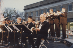 Christmas on the Square, Garland High Jazz Band, 1995.