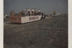 Labor Day Parade, Pard Twilers float. 1964