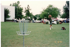 Frisbee Golf Ribbon Cutting Audubon Park May 6, 1995