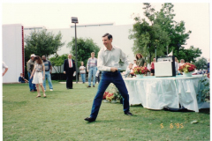 Frisbee Golf Ribbon Cutting Audubon Park May 6, 1995 - Bob Hall