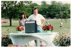 Frisbee Golf Ribbon Cutting Audubon Park May 6, 1995