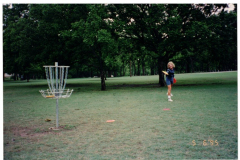 Frisbee Golf Ribbon Cutting Audubon Park May 6, 1995