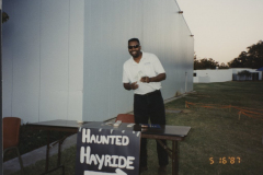 Tickets for the Haunted Hayride Carnival Audubon Park 1987