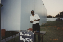 Tickets for the Haunted Hayride Carnival Audubon Park 1987